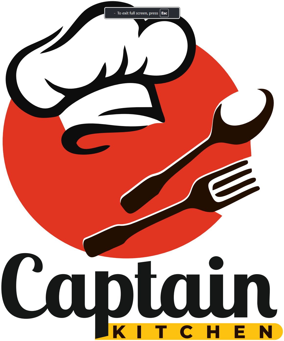 Captain Kitchen Kebab & Fish logo